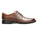Clarks Men's Touareg Vibe Brown Leather Casual Shoes